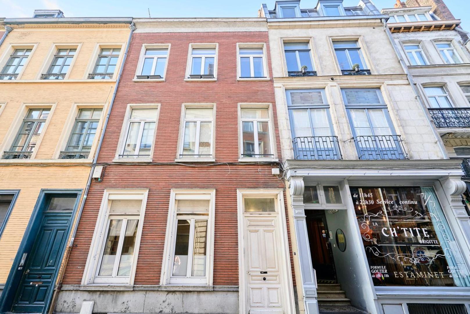 Apartment With Parking In The Heart Of Old Lille Exterior foto